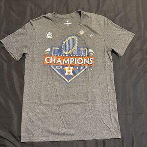 NEW Houston Astros 2022 World Series Champions T-Shirt Gray Medium |‎ RARE